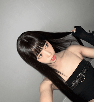 「もはやバービー人形」NiziUリマ黒髪ストレート写真公開！