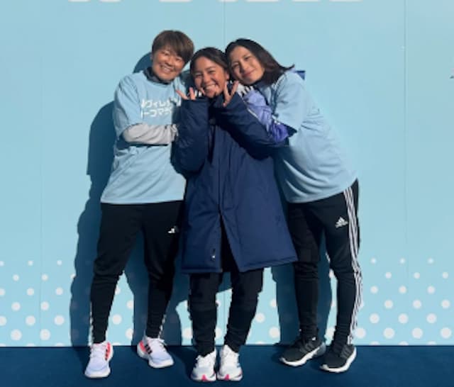 元なでしこジャパン・岩渕真奈、子どもたちと走った感動のひととき！Jヴィレッジマラソンを満喫