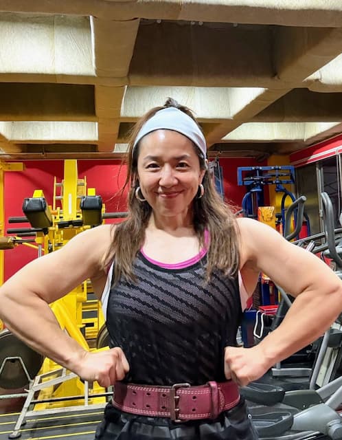 「筋力トレーニングで鍛えてきました！」浜口京子が筋トレの成果をアップ