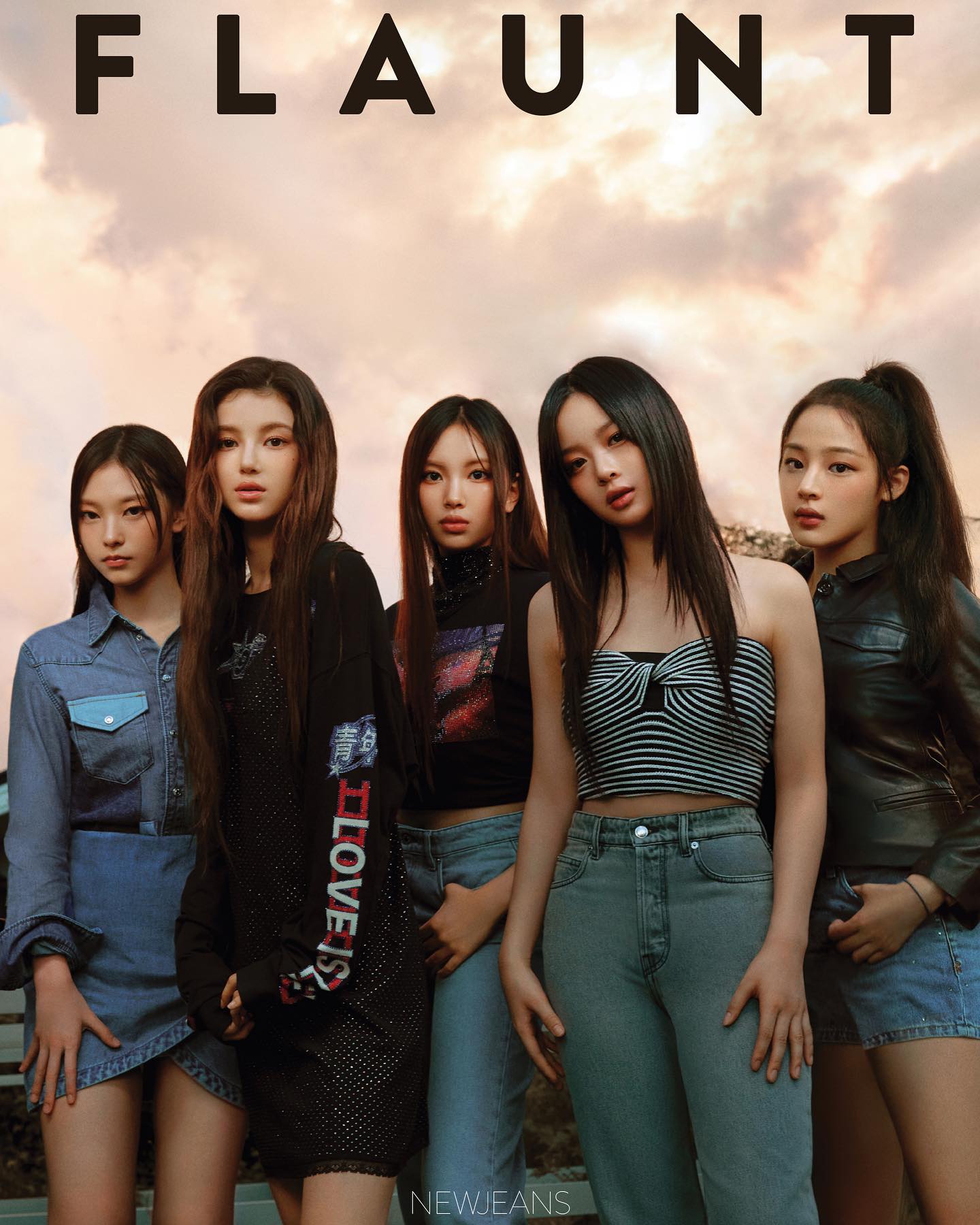 NewJeansメンバー5人が表紙に!?圧倒的な美貌と魅力を披露!