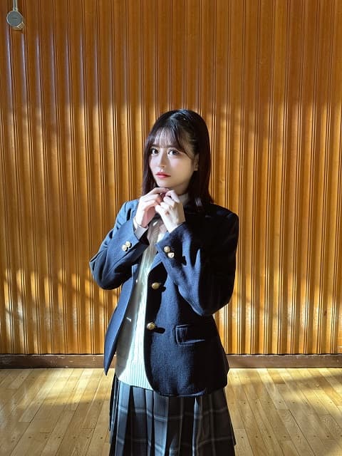 「夢みたい」FRUITS ZIPPER・月足天音が明治の新CMに出演！キュートな制服姿を披露