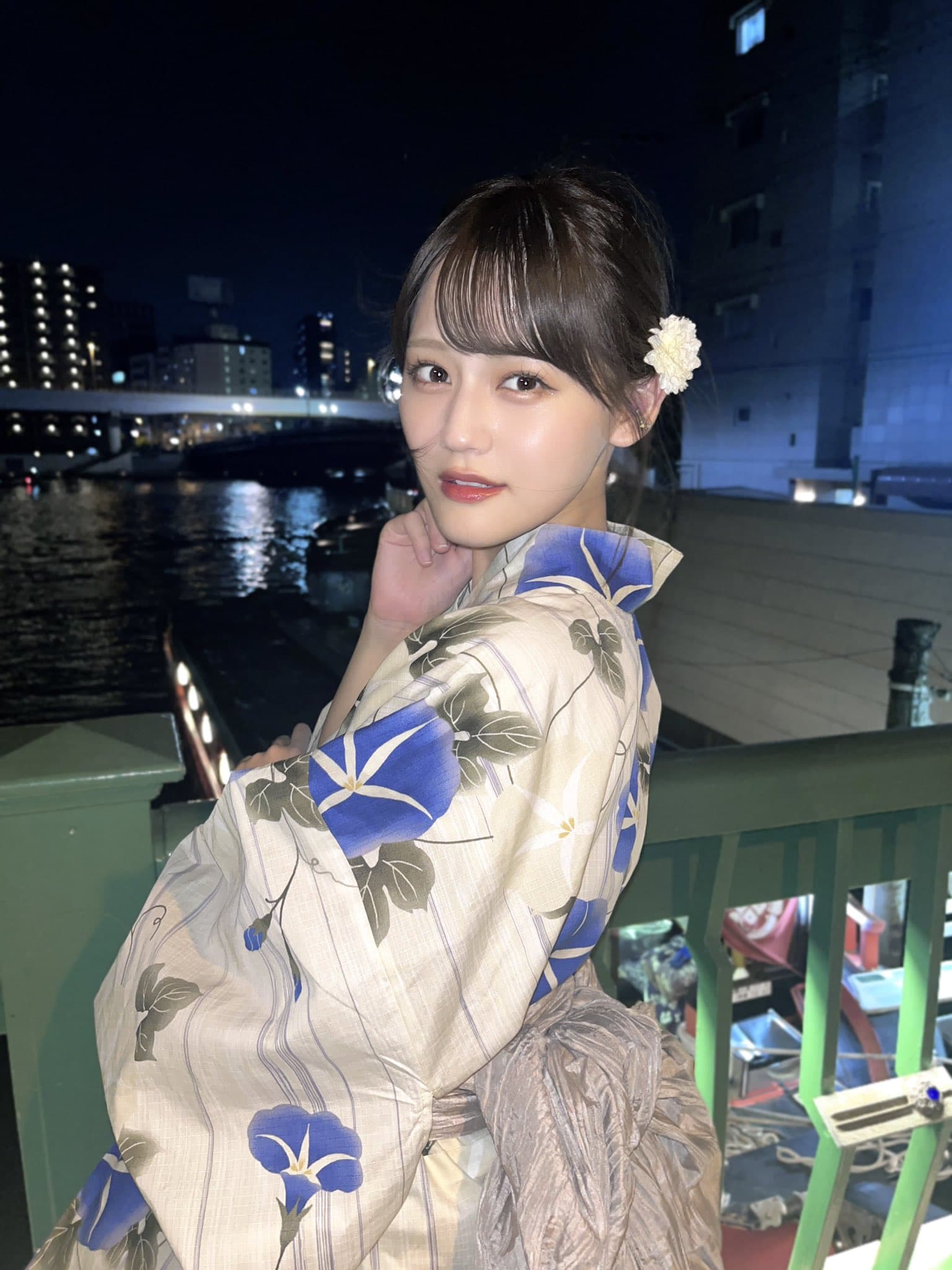 「不意打ちだいすき」人気アイドルが浴衣ショットを披露し話題に