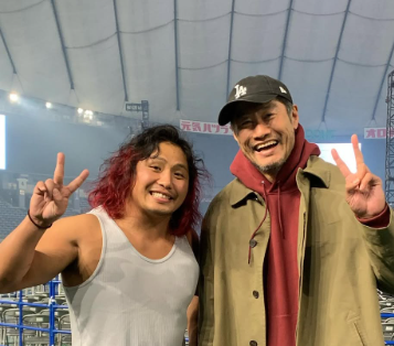 平山祐介、新日本プロレス観戦で大興奮「年明け早々最高！」