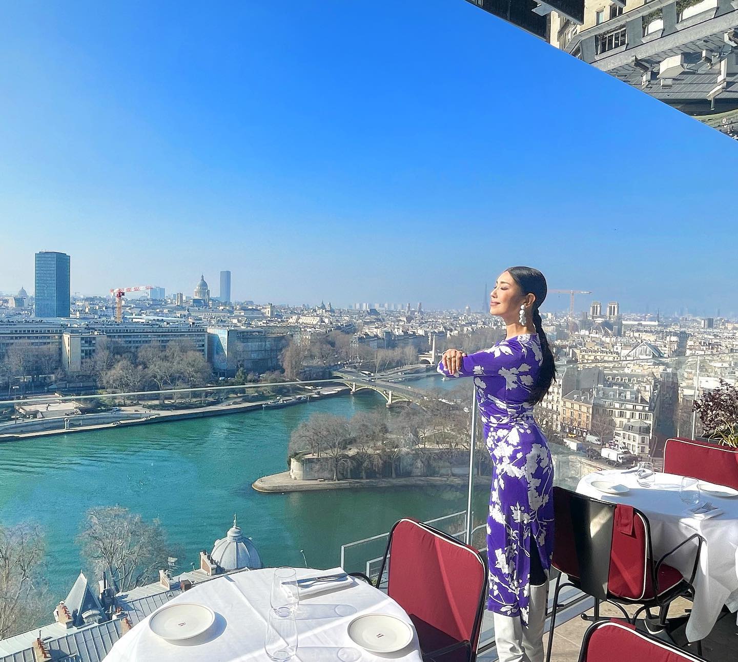 パリの景色&料理を独り占め🇫🇷✨アンミカがパリを一望！