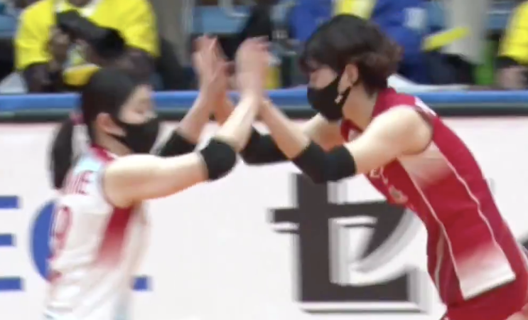 Ｖリーグ女子　岡山シーガルズ vs. デンソーエアリービーズ 2022/4/2【ハイライト】