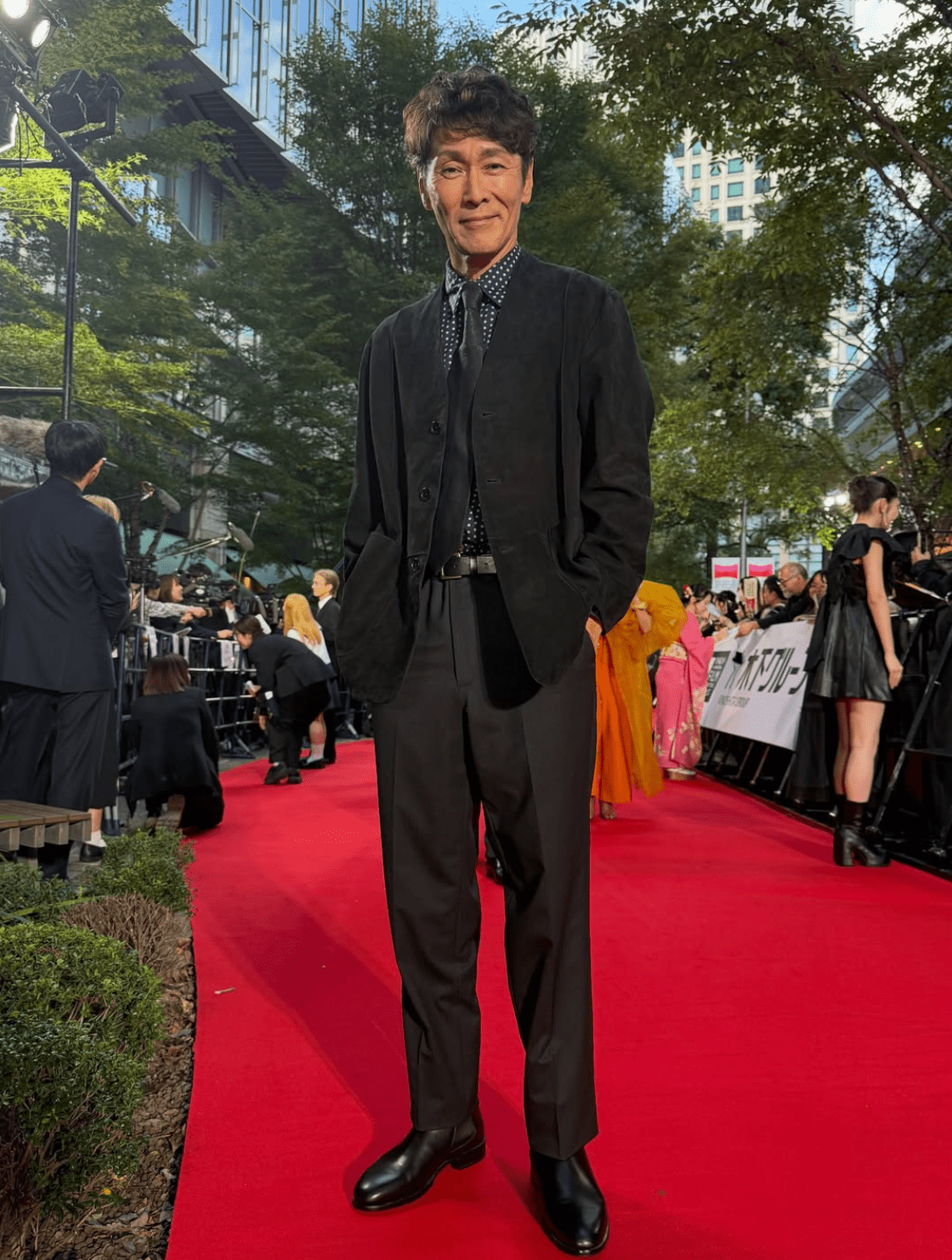 あの元プロ野球選手がレッドカーペット登壇で話題に！！