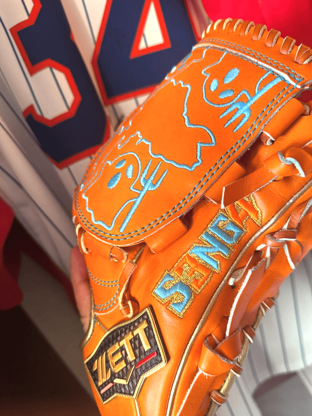 上地雄輔、あの大物メジャーリーガーからのサプライズに感激「凄いの届いた」