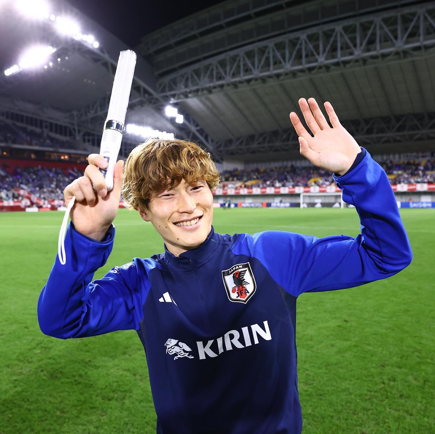 代表戦で躍動の古橋亨梧が感謝にじませる「ありがとう 🙇🏻👋🏻」