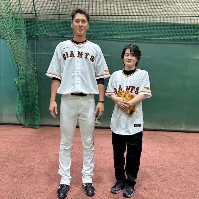 神木隆之介はまだ子役だった⁉️秋広との身長差ショットが話題⚾️