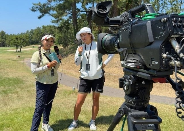 プロゴルファー青木瀬令奈がレポーターとして奮闘、「能登のために」届けた笑顔と応援の声