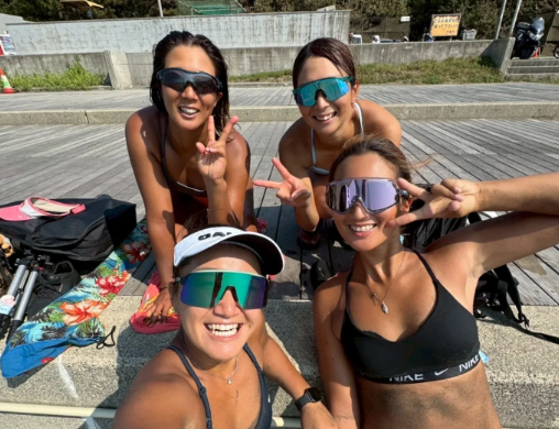 ビーチバレー「強くて美しい！」本村嘉菜、砂まみれのビーチで放つ“本気の練習ショット”に称賛の声！