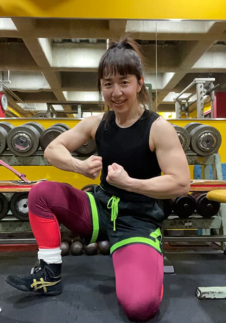 浜口京子が筋トレの成果を報告「今日の私の筋力トレーニングは３０分しました!」