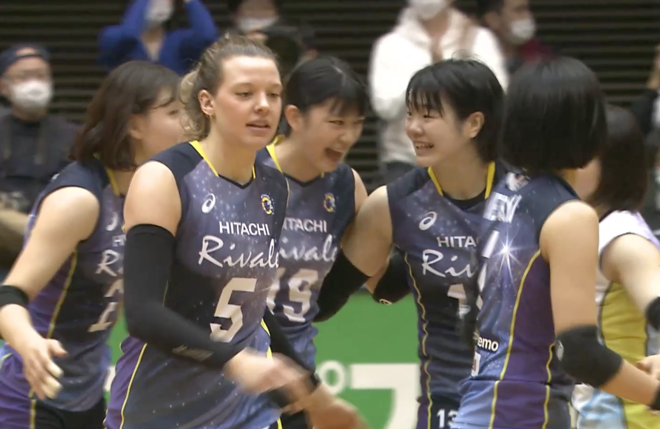 Ｖリーグ女子　日立リヴァーレ vs久光スプリングス2021/2/21【ハイライト】
