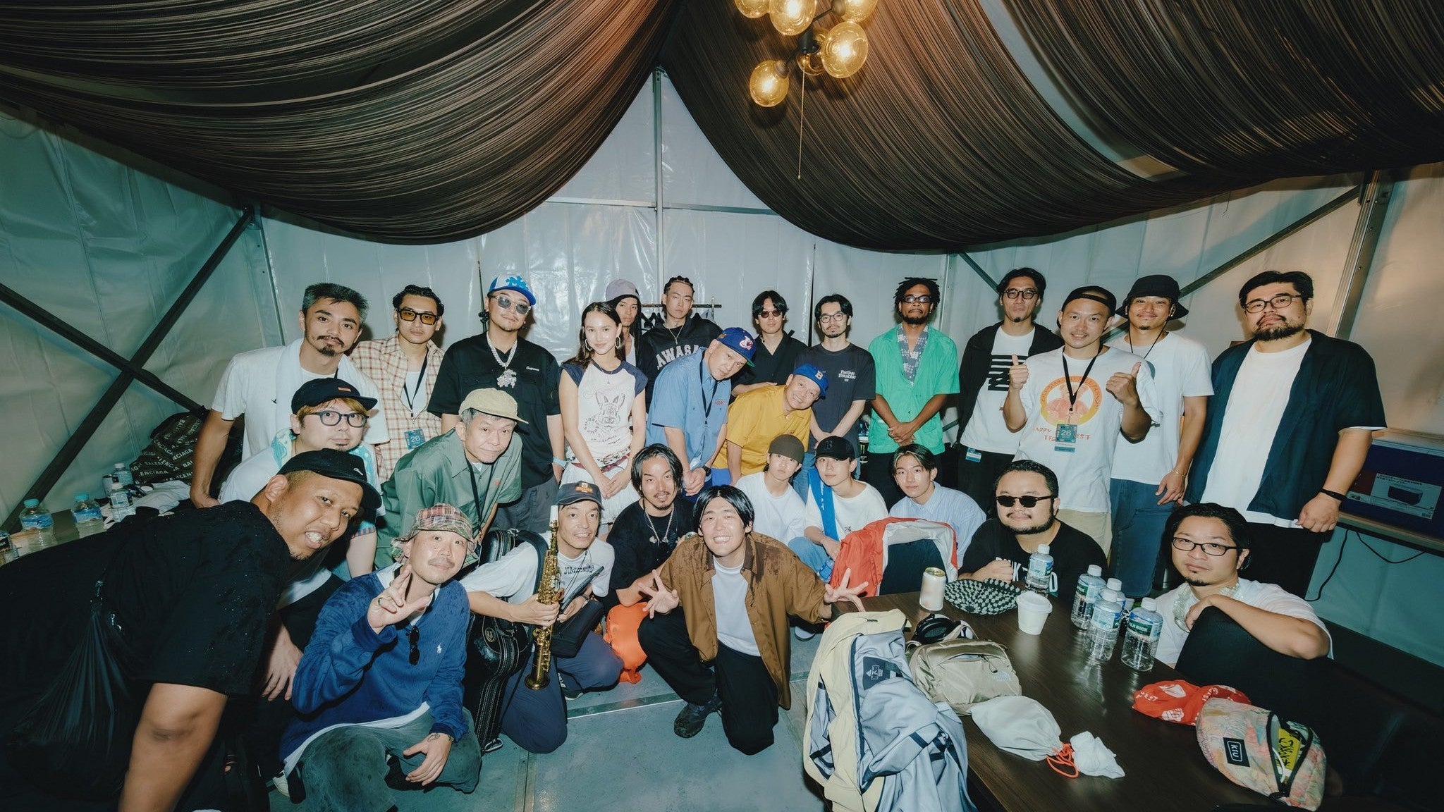 スチャダラパーがFUJIROCK出演 笑顔あふれる集合ショットを披露！