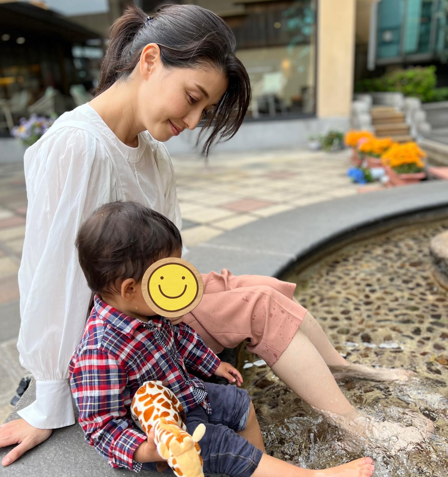 え〜〜もう1歳9ヶ月💦橋本マナミさんが長男の成長に驚きと喜び💕💕