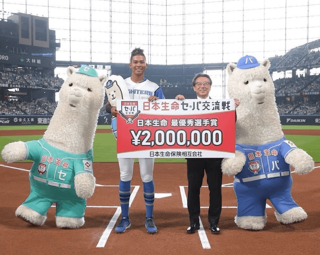 交流戦歴代最高打率！MVP獲得に多くの祝福の声