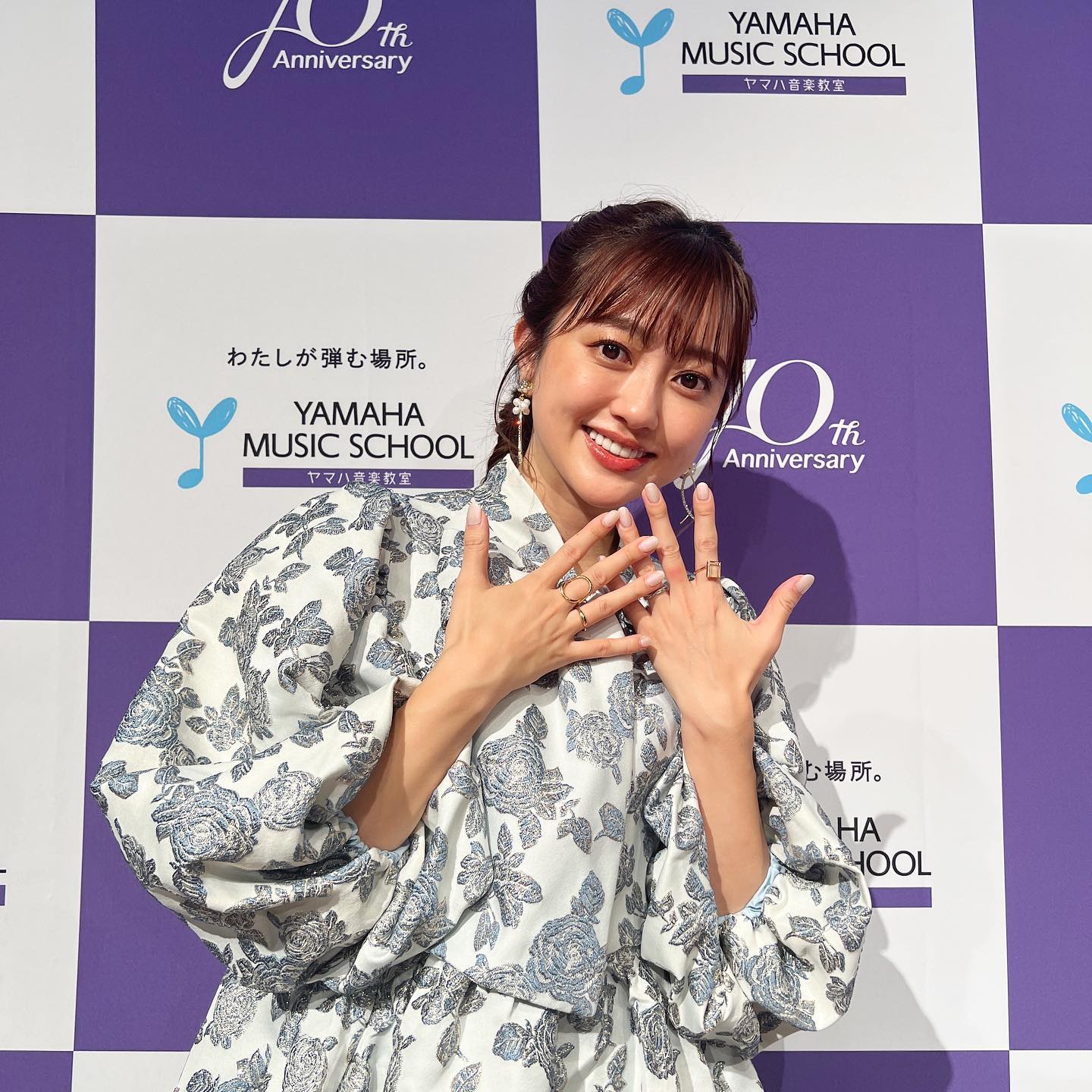 「楽しかった☺️」菊地亜美がヤマハ音楽教室の発表会に出席🎹