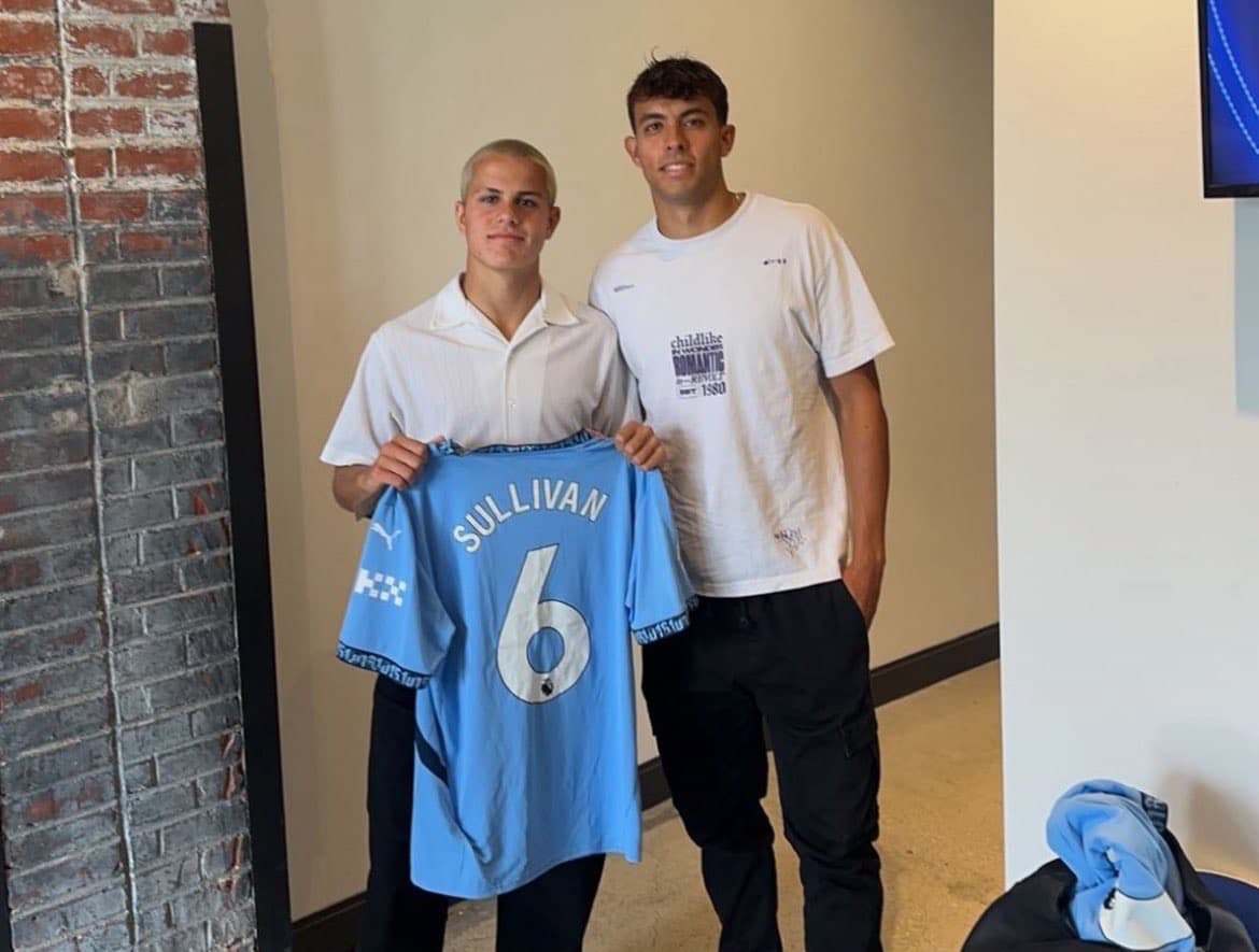 “シティの未来”キャバン・サリバンがトレーニング開始　ロマーノ報道で注目集まる