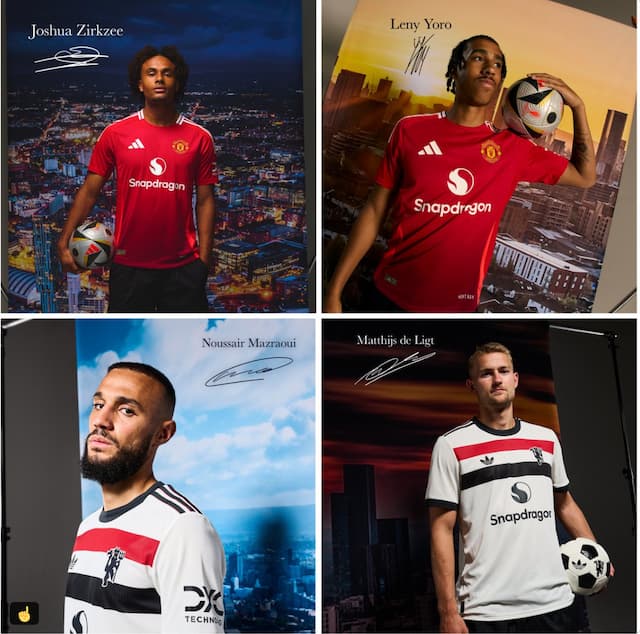 マンU 今夏加入の4選手お披露目！