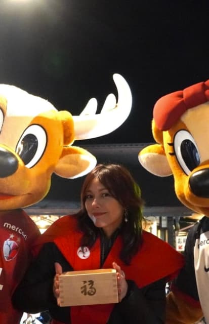 「あらかわいすぎ」相川七瀬が節分祭に降臨！ファンに福を届ける