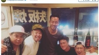 吉田麻也の「夏の思い出」part2…李忠成＆タカ＆三瓶＆パンサー尾形と楽しい夜