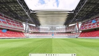 豊田スタジアム、超高画質パノラマ写真を利用したVR公開