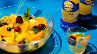 「オランジーナ」と「ヨーグリーナ＆南アルプスの天然水」を使った夏向きレシピ