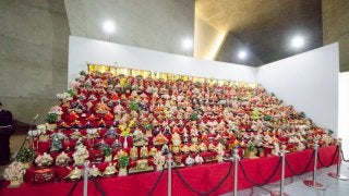 リオデジャネイロのジャパンハウスに約1000体のひな人形が登場