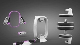 フィットネストレーニングができるIoTトレーニングデバイス「ムーブイット」