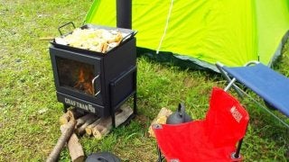 持ち運びできるアウトドア用薪ストーブ「クラフトマンC3」