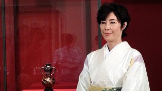 寺島しのぶ「フランスのように古いものを大切に」…ガレとドーム展初日