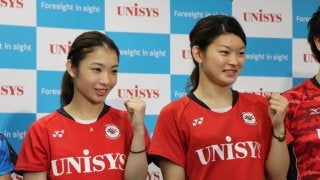 バドミントンのタカマツペア「次は世界選手権」