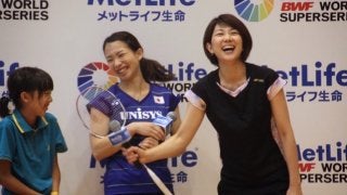 バドミントン・タカマツペアに潮田玲子が質問「緊張しなかったの？」