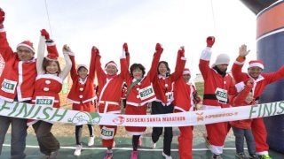 多摩市をサンタが走る！「聖蹟サンタマラソン」12/18開催