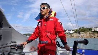 ヘリーハンセン、単独・無寄港・無補給ヨットレースに挑戦する白石康次郎のウエアをサポート