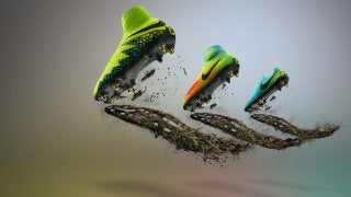 ナイキ、フットボールシューズのトラクションの進化