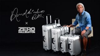 ロナウジーニョが「ゼロハリバートン」ブランドアンバサダーに就任