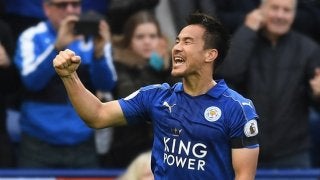 岡崎慎司、今季プレミア初ゴール…ラニエリ監督「とても重要な選手」