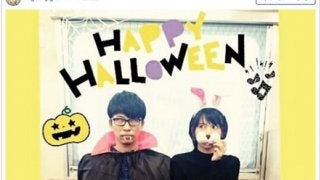 新垣結衣＆星野源『逃げ恥』夫婦のハロウィンショット