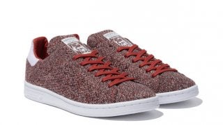 アディダス オリジナルス、ABC-MART限定モデル「Stan Smith」ウール糸のプライムニットを使用