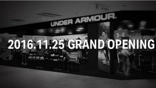 アンダーアーマー、東北初の直営店が福島県いわき市にオープン