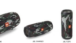 JBL、雪山で使える防水Bluetoothスピーカーの迷彩柄発売