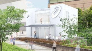 アシックス、スポーツ基軸の「リバーサイドカフェ」2017年春オープン