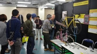 自転車とパーツの魅力を体感できる「ハンドメイドバイシクル展」1月開催