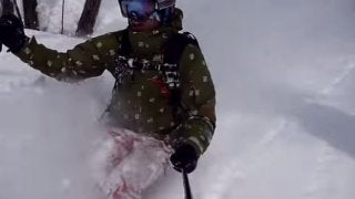 “滑走家”佐々木大輔、テレマーク！