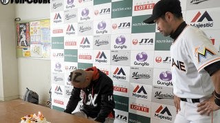 ロッテ大谷、誕生日に仰天のヘアカット　ニッチローも登場