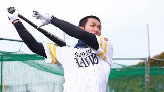 ソフトB柳田が今季初実戦で衝撃の初アーチ「奇跡っす」