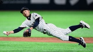 2連敗の中の光明-2試合連続3安打の侍・菊池「みんなも上がると信じてる」