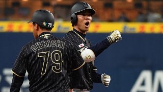 値千金V打の侍J・秋山、青木の言葉に感謝「チーム全員の気持ちが乗った1本」