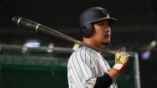 侍が初回に4番筒香の適時打で先制　3番青木が二塁打でチャンスメーク